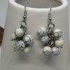 Marble Balls Earings