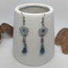 Soft Blue Flower Earings